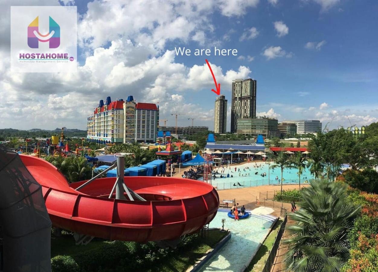 Hostahome Suites At Afiniti Residence Walk To Legoland Nusajaya  Kültér fotó